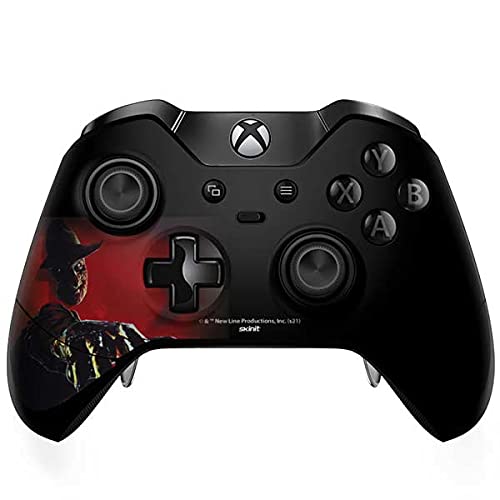 Officially Licensed Freddy Krueger Xbox One Elite Controller Skin | Custom Gaming Decal for Xbox One Elite Series 1 & 2 | Warner Bros Horror-Themed Protection - Perfect for Gamers & Horror Fans