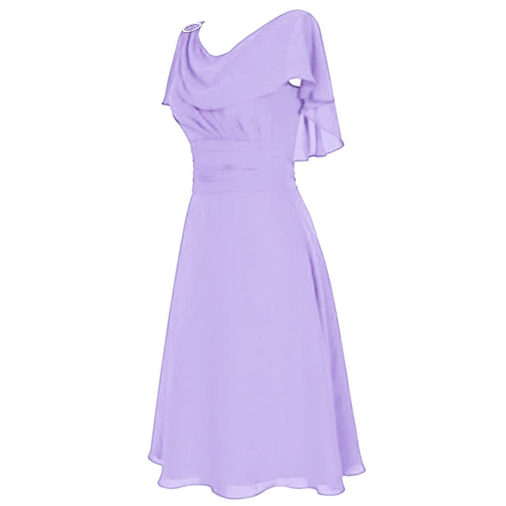 Oelaio Women's White Summer Dresses - Elegant Ladies Evening Gowns, Wedding Guest Dresses with Matching Shawls & Wraps | Perfect for Beach Parties, Cocktail Events & Formal Occasions