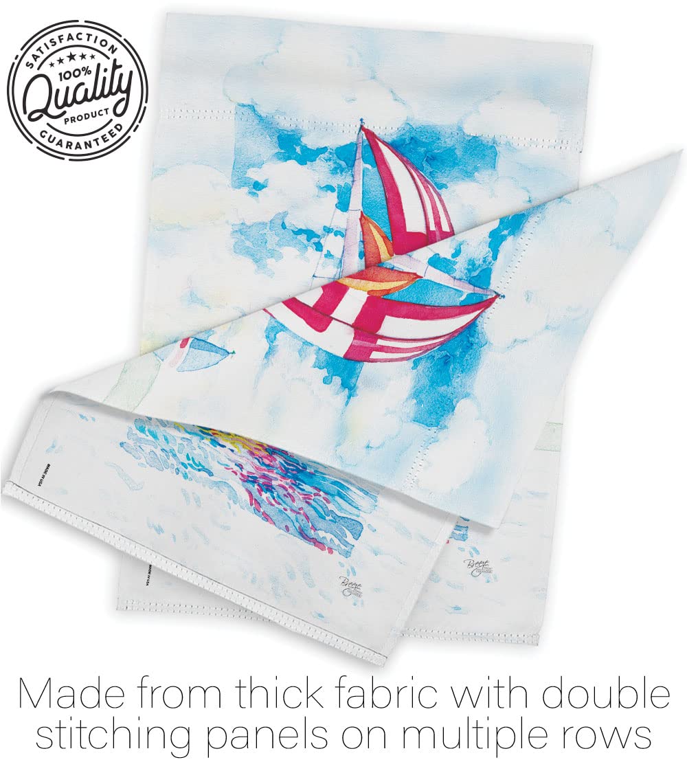 Sailboat Decorative House Flag Set 28