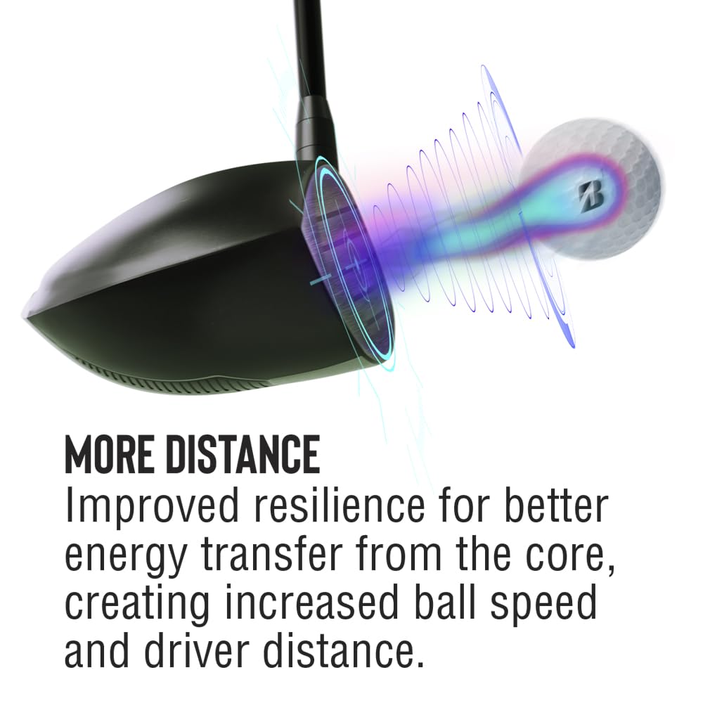 Bridgestone Tour B X Golf Balls - Premium Performance Golf Balls for Low Spin & Maximum Distance | Perfect for Competitive Play & Driving Range Practice