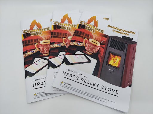 ComfortBilt Pellet Stove Replacement Printed Manual - Official Guide for Installation & Maintenance | Perfect for Home Heating & Emergency Repairs