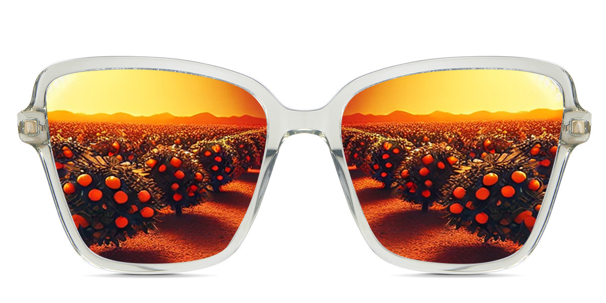 Zina Women's Prescription Polarized Sunglasses - UV Protection, Anti-Glare for Driving, Outdoor & Fashion Use