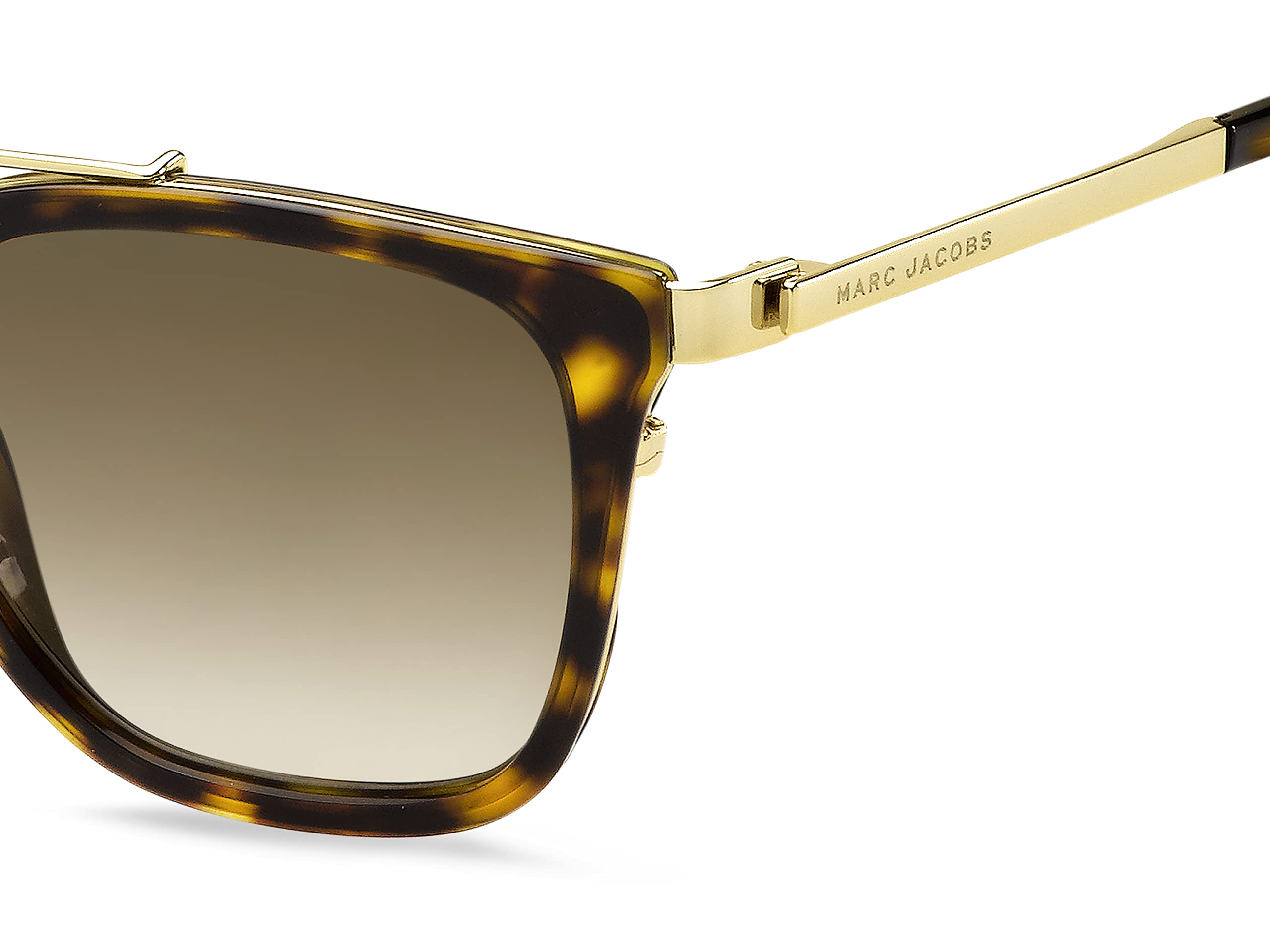 Marc Jacobs Marc 270/S Square Sunglasses for Men - UV Protection Polarized Aviator Style - Perfect for Driving, Beach & Outdoor Activities