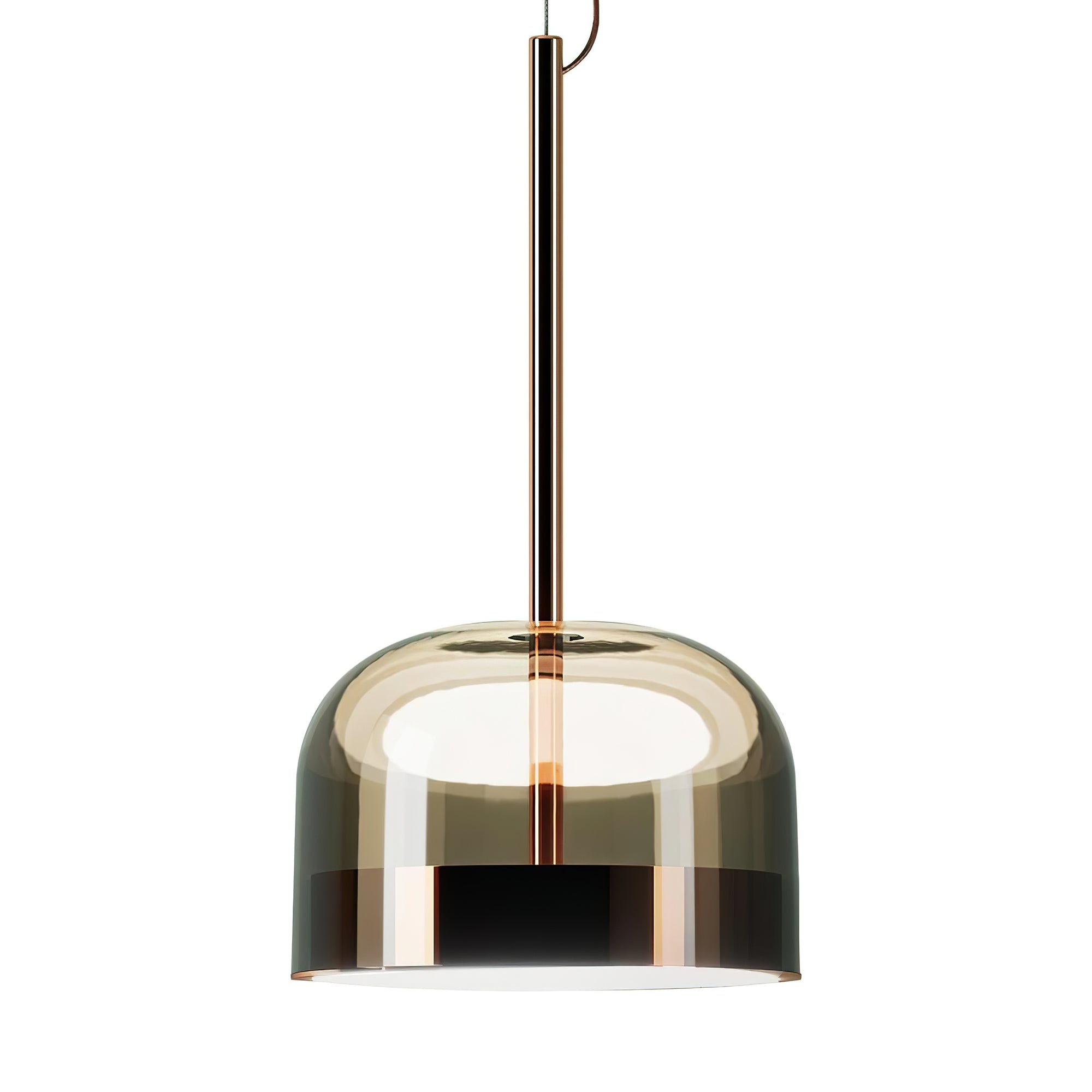 Equatore Modern Pendant Light - Sleek Hanging Ceiling Lamp for Dining Room, Kitchen Island, Bedroom & Living Room Decor - Adjustable Height & Dimmable Lighting