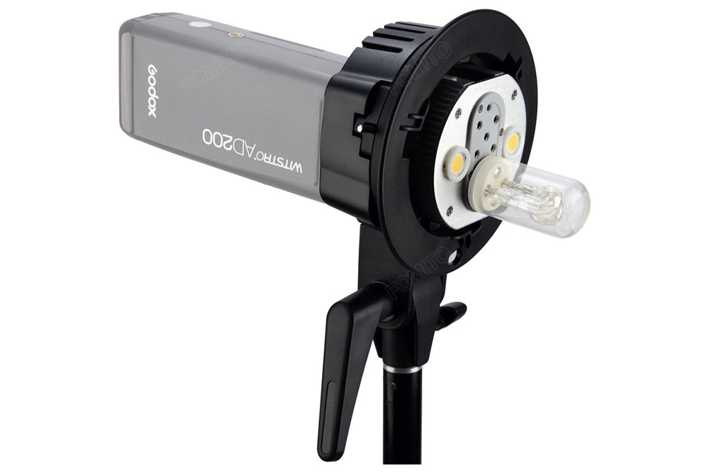 Godox AD B2 Dual Power Flash Bracket - 600Ws Battery-Powered Monolight for Professional Studio & Outdoor Photography - Perfect for Portraits, Fashion, and Product Shoots