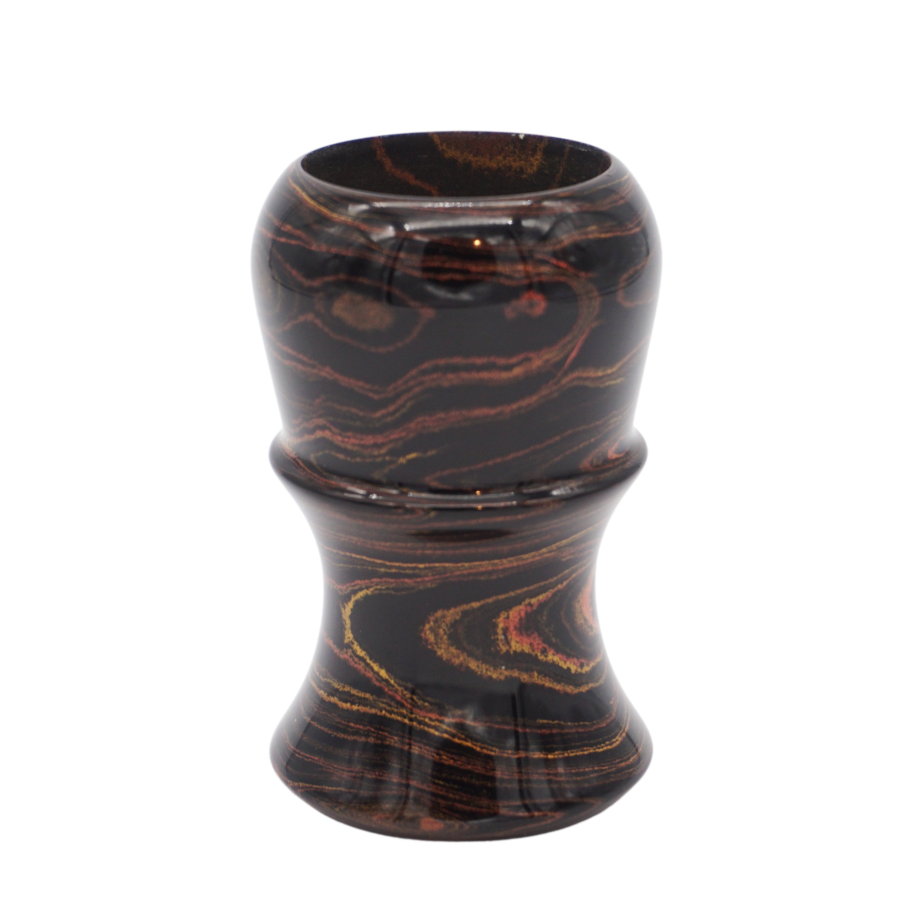 Premium Honey Ebonite Handmade Shaving Brush Handle - Fits 24mm & 26mm Knots - Perfect for Wet Shaving & Grooming Gifts for Men