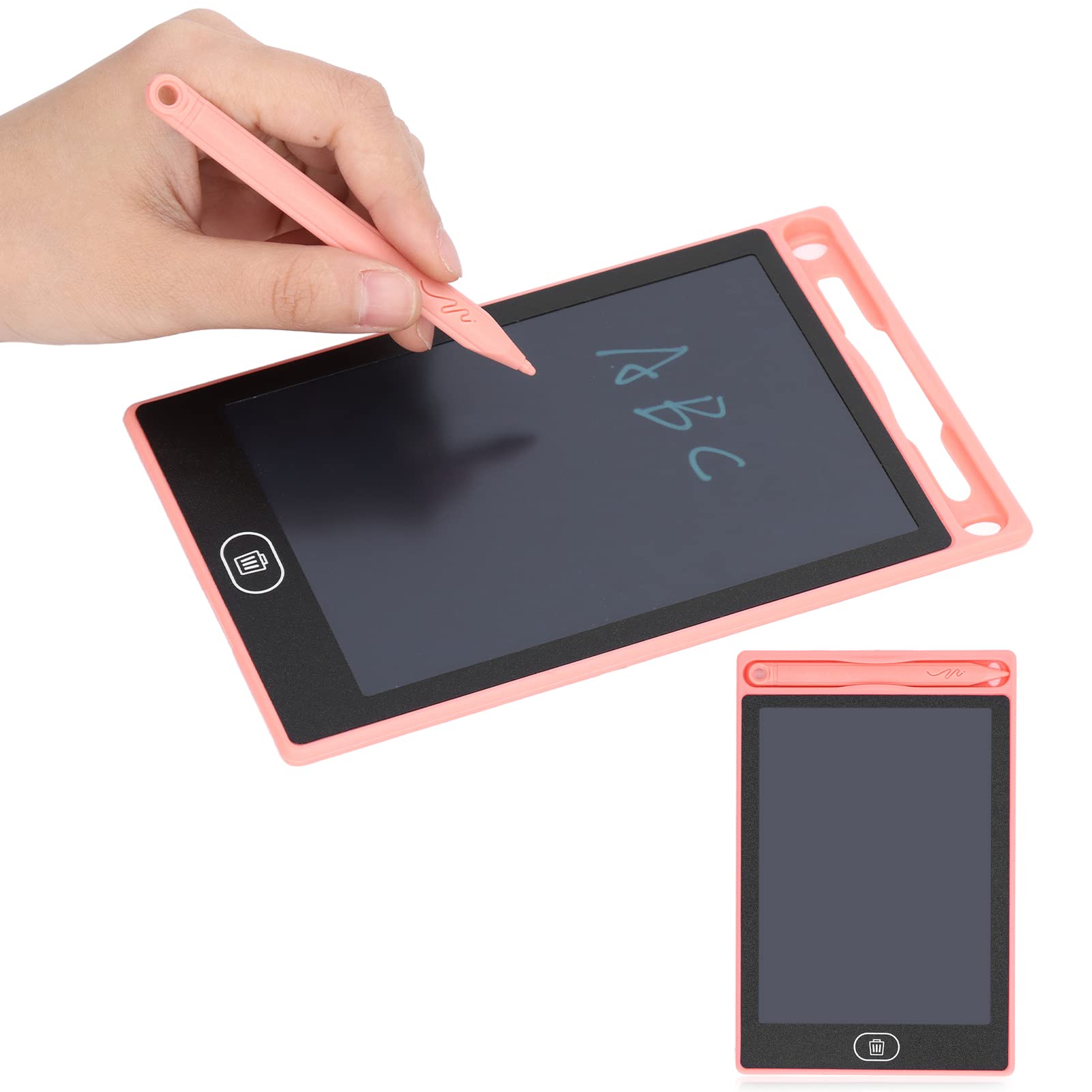 Educational LCD Drawing Tablet for Kids Ages 3+ | Doodle Board to Cultivate Creativity & Learning | Pink Writing Pad for Preschool, Travel & Home Use