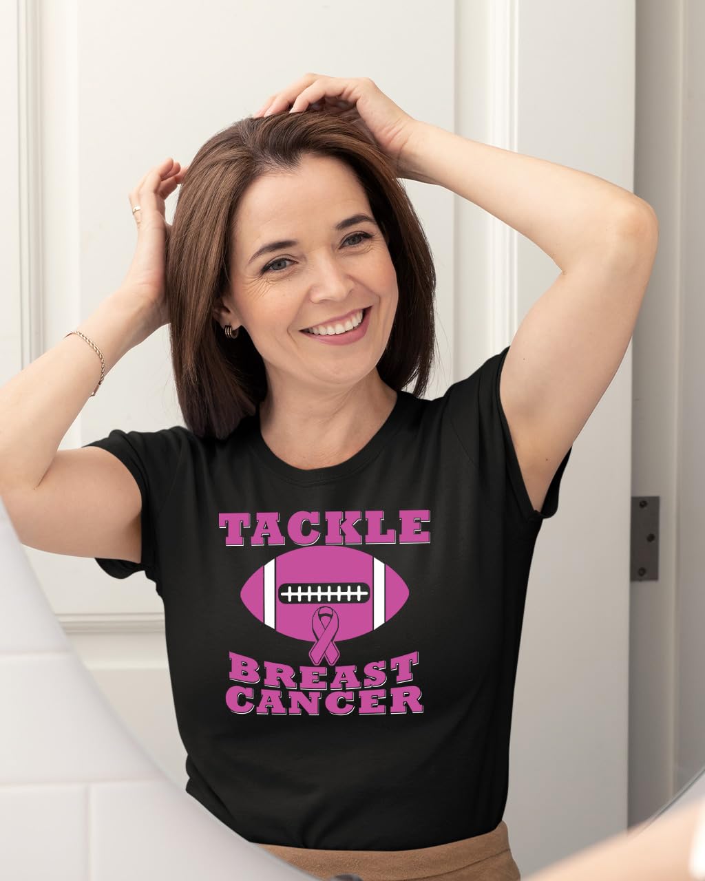Breast Cancer Awareness Shirts for Women - October Support & Family Gift - Comfortable & Inspirational Apparel for Fundraisers, Walks, and Survivor Events
