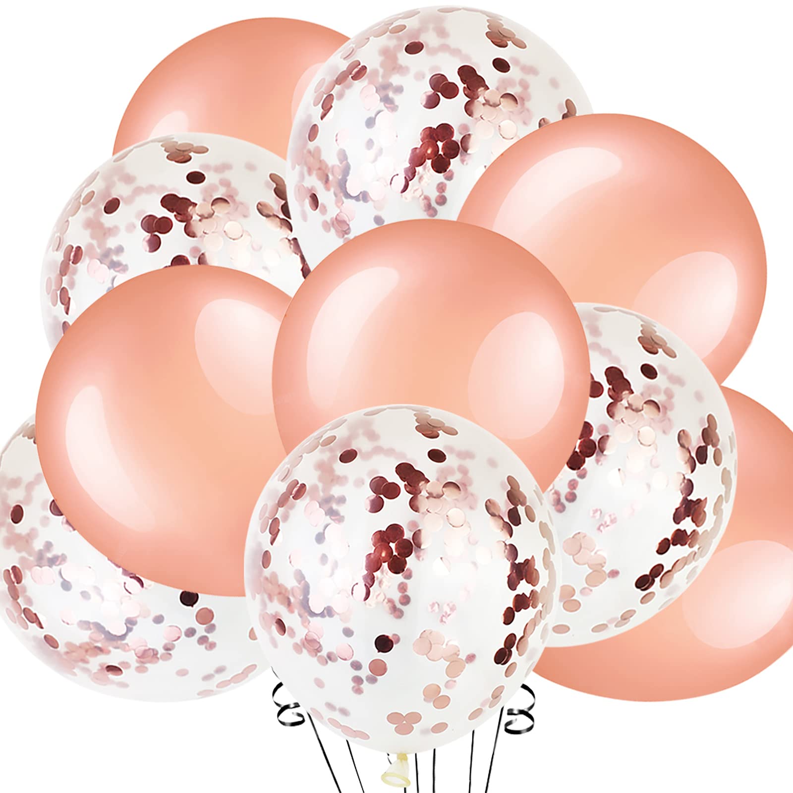 Rose Gold Bachelorette Party Decorations Kit - Bride to Be Balloons, Banner, Engagement Ring & Crown Balloons for Bridal Shower - Perfect for Wedding Showers, Engagement Parties & Girls' Night Celebrations