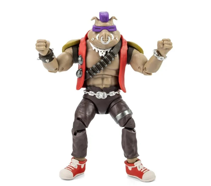 Teenage Mutant Ninja Turtles BST AXN Bebop Action Figure - Collectible Toy for TMNT Fans, Perfect for Display & Play | Kids Gift, Birthday Present, Comic Con Collectors Item