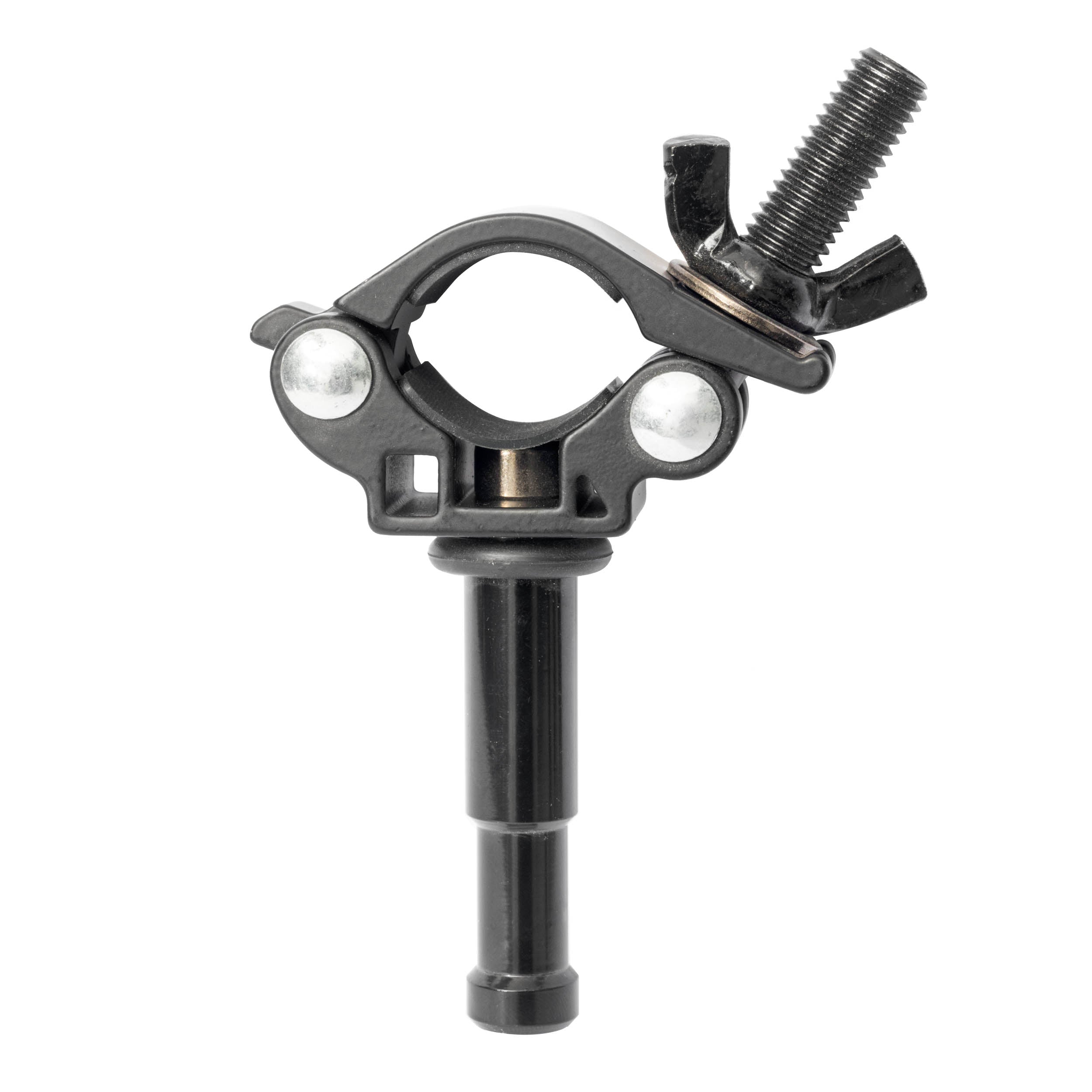 30mm & 35mm Double Half Coupler Clamp for Photography Lighting - Studio Equipment for DSLR Camera, Video Production, and Film Set Accessories - Perfect for Light Stands, Boom Arms, and Studio Mounting