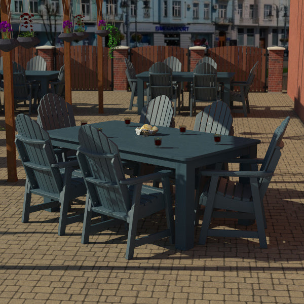 Muskoka 7-Piece Outdoor Bistro Dining Set - Patio Garden Cafe Table and Chairs for Backyard, Deck, Poolside & Balcony