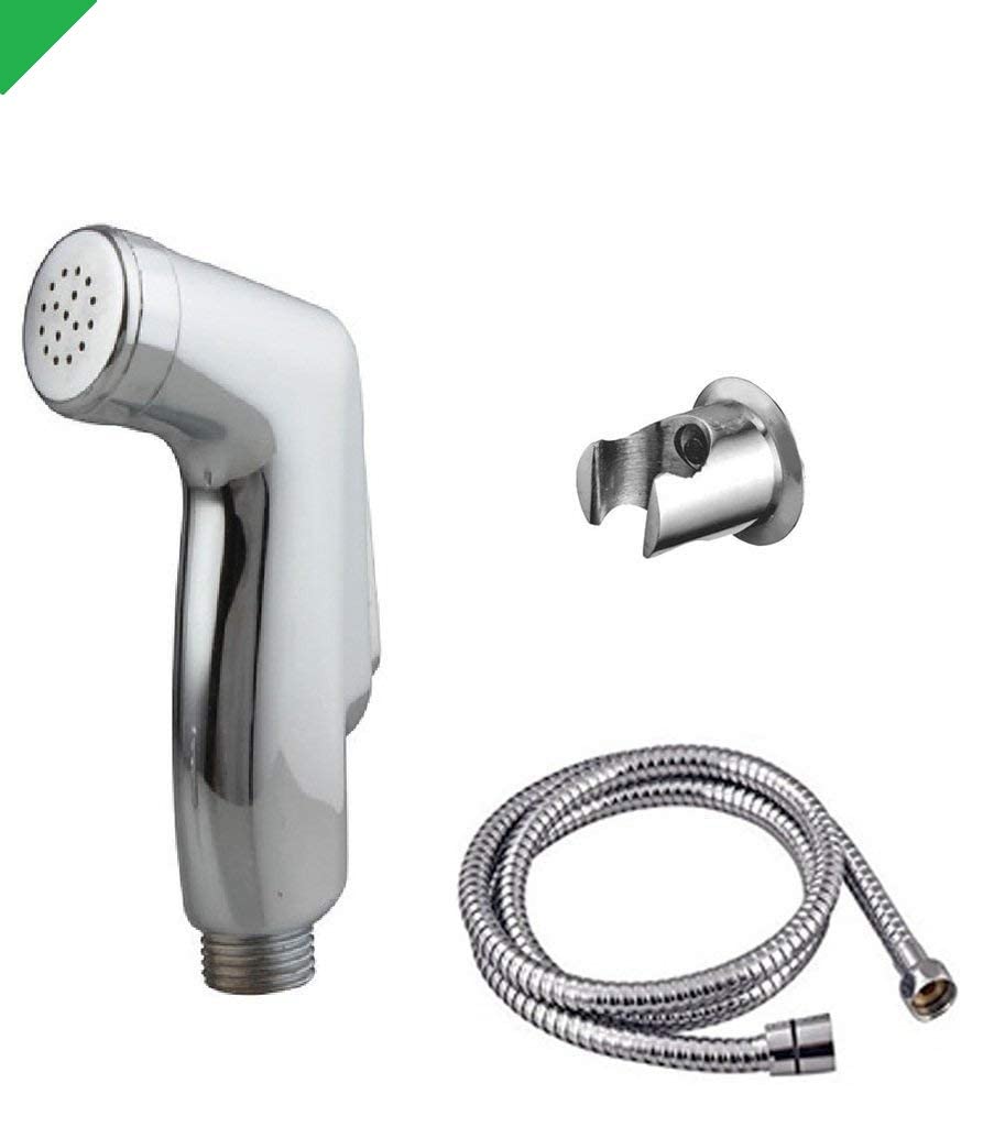 Premium Jaquar Health Faucet with 1.5 Meter Flexible Hose & Holder - High Pressure Jet Spray for Toilet, Bathroom & Bidet - Perfect for Hygienic Cleaning & Modern Bathroom Upgrades