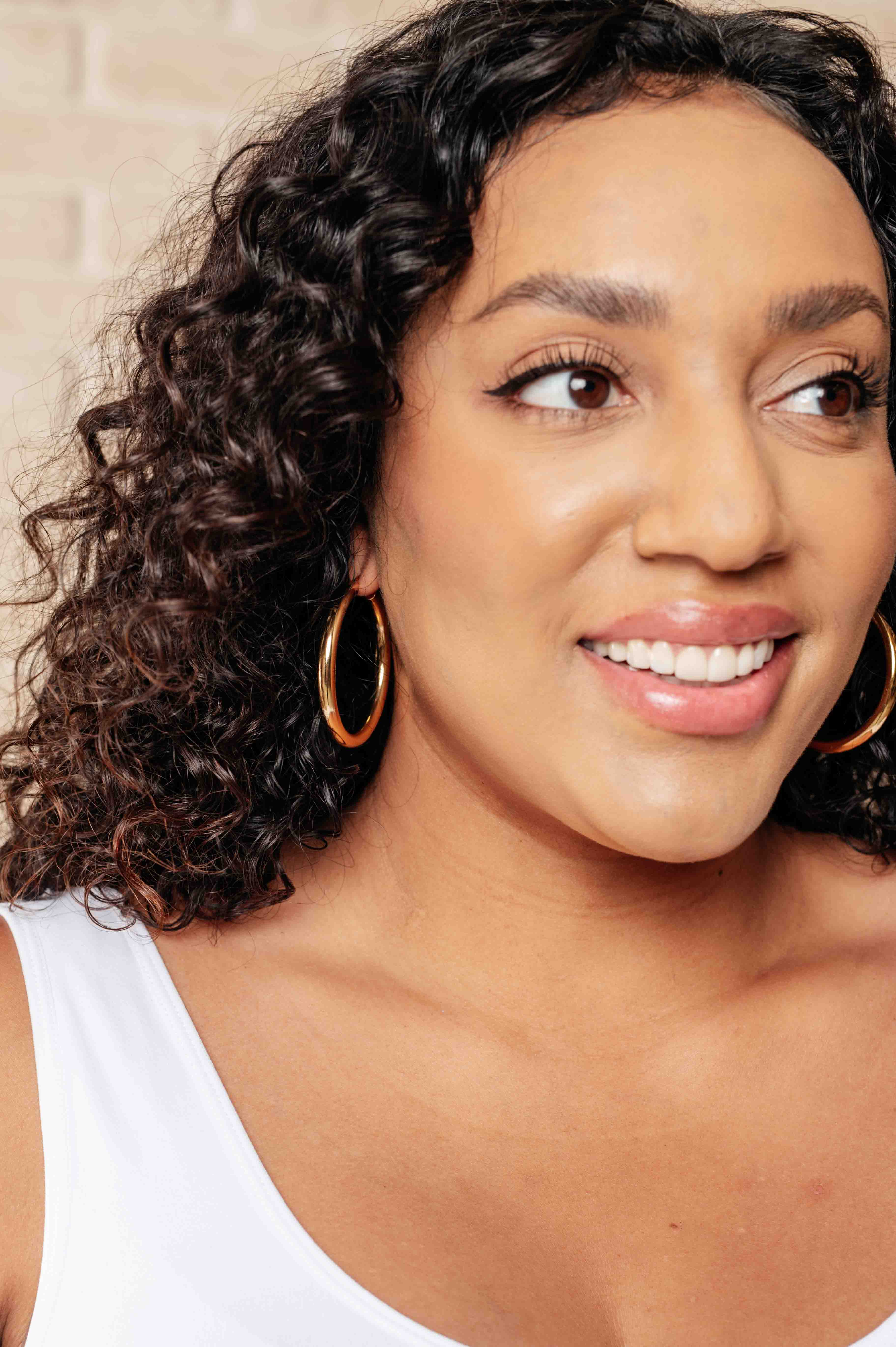 Gold Hoop Earrings Set - Everyday Wear for Women, Trendy & Lightweight Jewelry - Perfect for Work, Parties & Casual Outfits