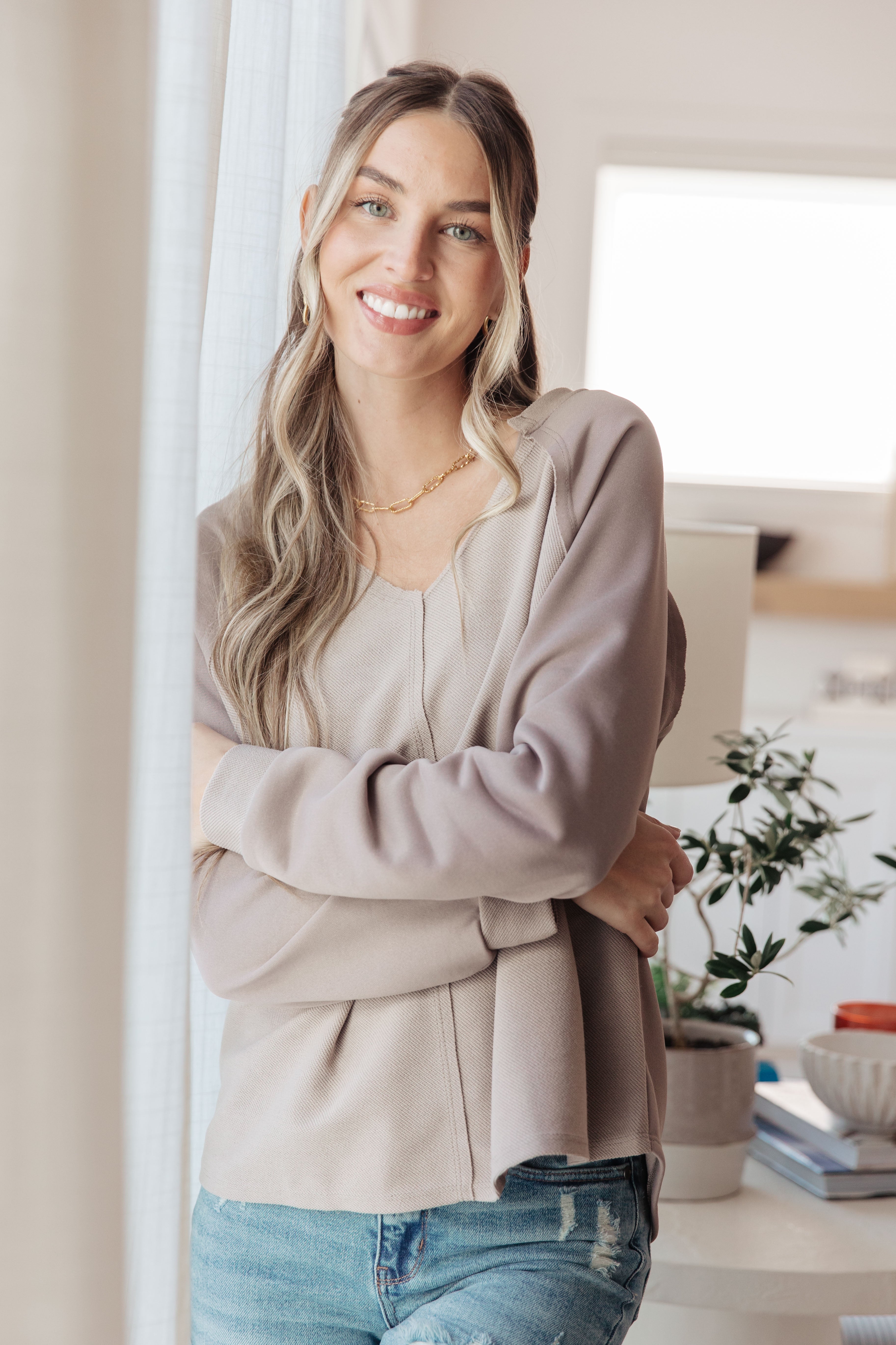 Stylish Women's V Neck Top - Trendy Casual & Party Wear for Everyday Outfits | Perfect for Work, Dates & Social Events