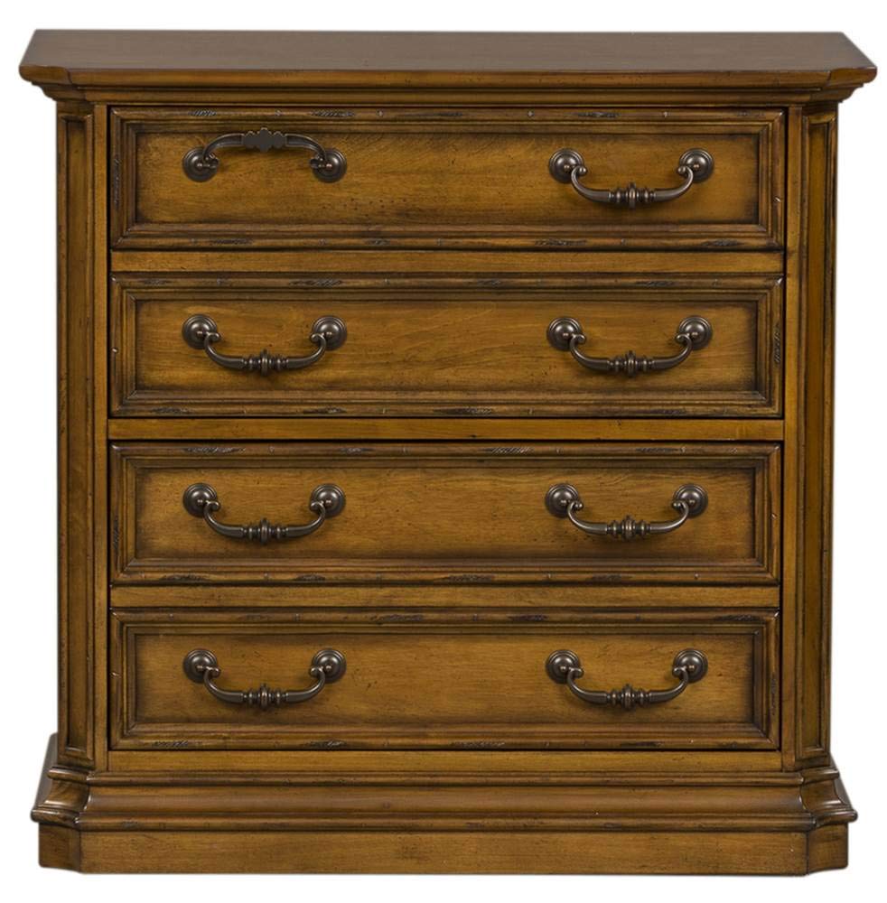 Liberty Furniture Amelia Lateral File Cabinet - 2-Drawer Office Storage with Locking Mechanism for Home & Office Organization