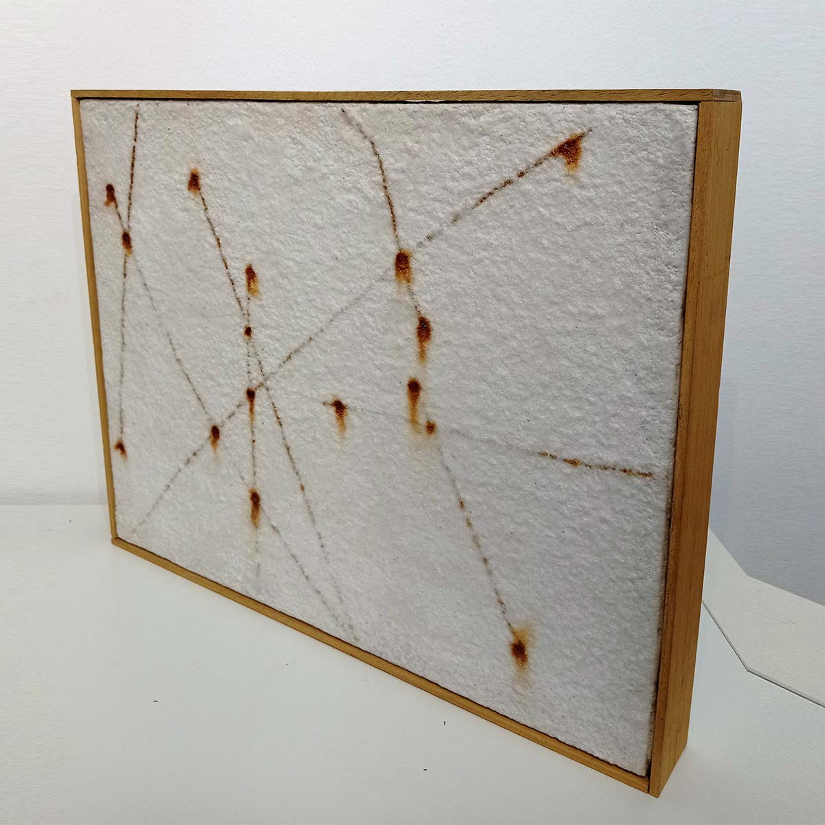 Imaginary Constellations (Diptych) - Unique Wall Art Decor for Living Room & Bedroom - Modern Celestial Painting for Home & Office