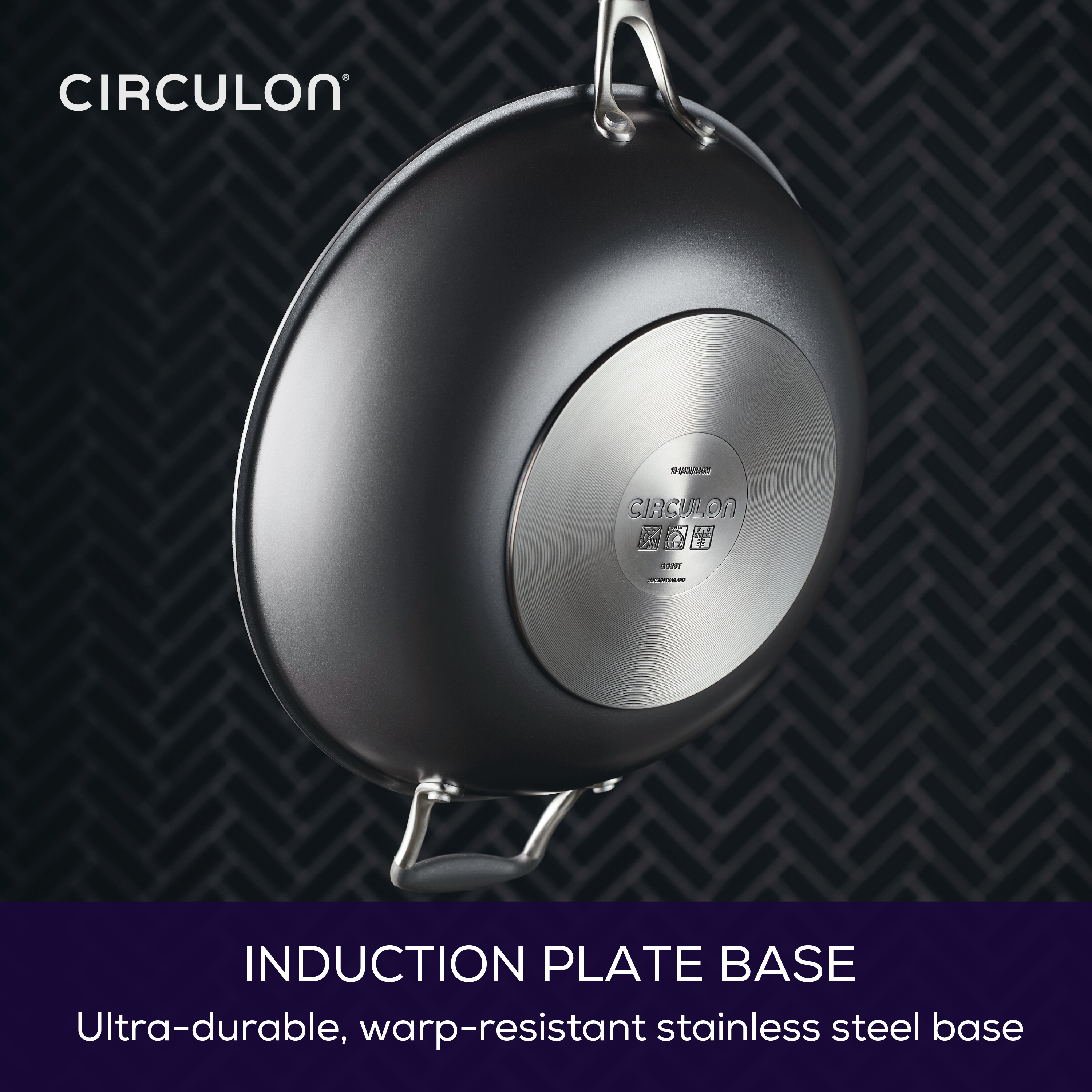 13 Inch A1 ScratchDefense™ Nonstick Stir Fry Pan with Helper Handle - Perfect for Sauteing, Frying & Cooking Delicious Meals at Home