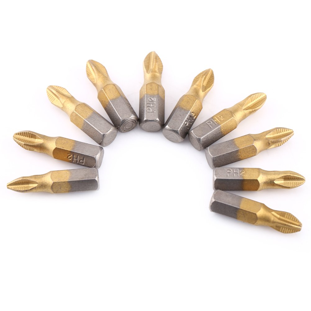 10 Pcs Coated 1/4