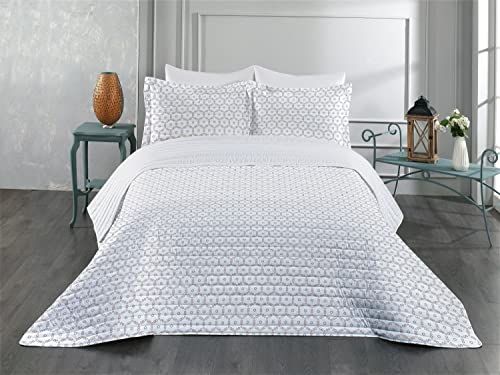 White and Blue Grey