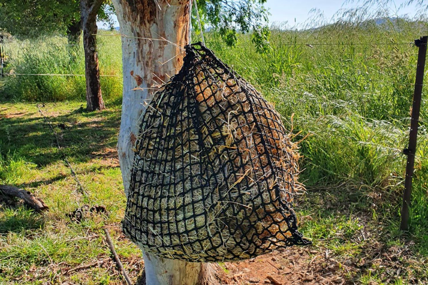 Medium Knotless Slow Feed Hay Net 3/4
