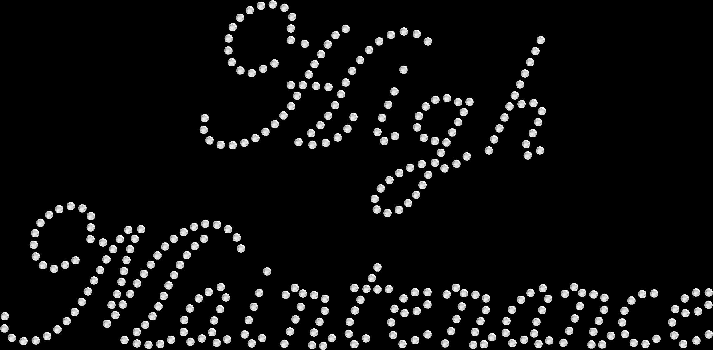 Rhinestone Bling Iron On Transfer - DIY High Maintenance Crystal Script Decals for T-Shirts, Hoodies & DIY Crafts - Perfect for Custom Apparel, Fashion Design & Personalization Projects