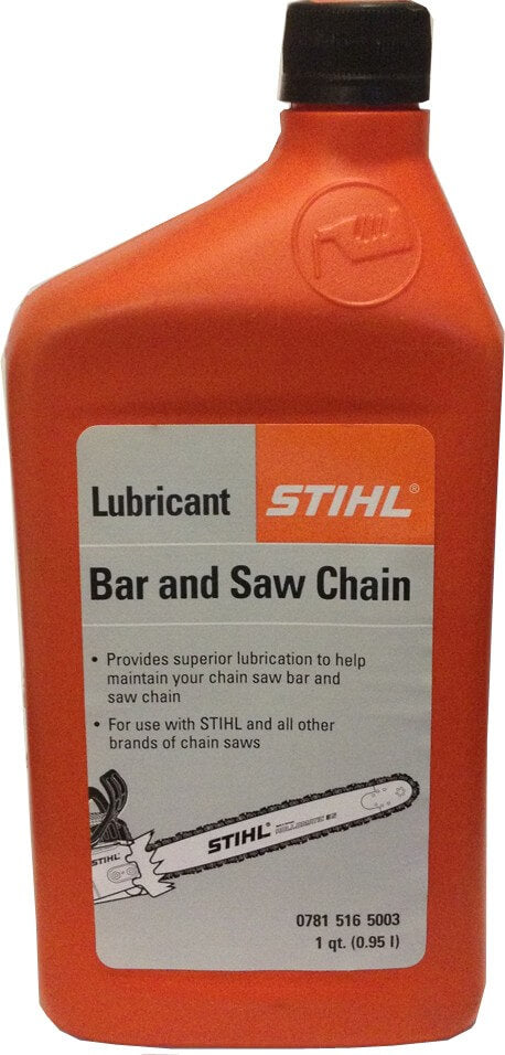 STIHL Premium Bar and Chain Oil 1 Liter - High Performance Lubricant for Chainsaws & Power Tools - Ideal for Wood Cutting, Forestry Work & DIY Projects