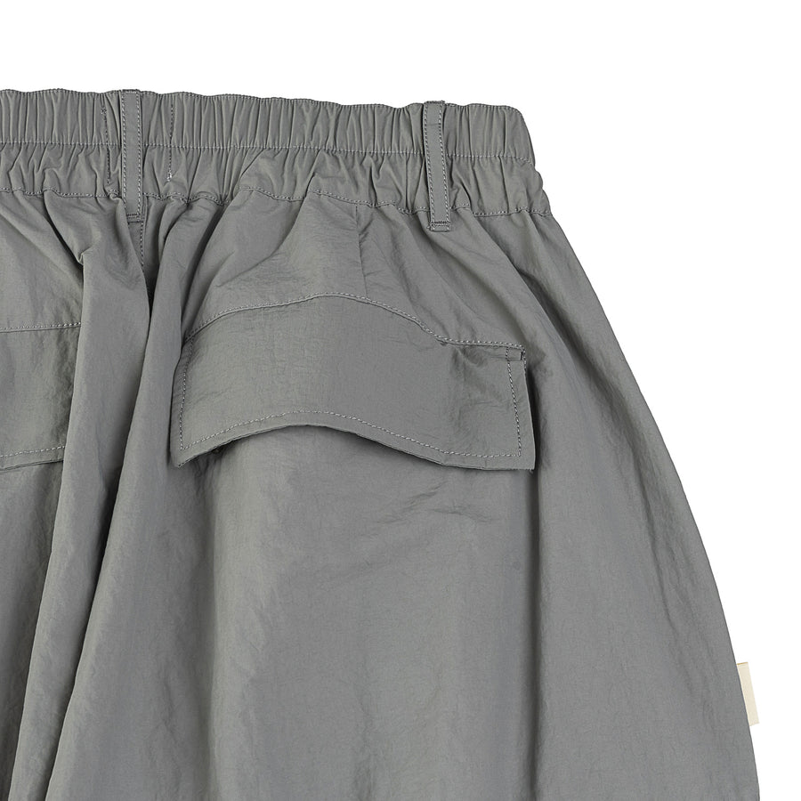 ASUSL Zipper Pocket Balloon Pants Grey - Stylish & Comfortable Cargo Pants for Men, Women - Perfect for Streetwear, Casual Outfits & Outdoor Activities