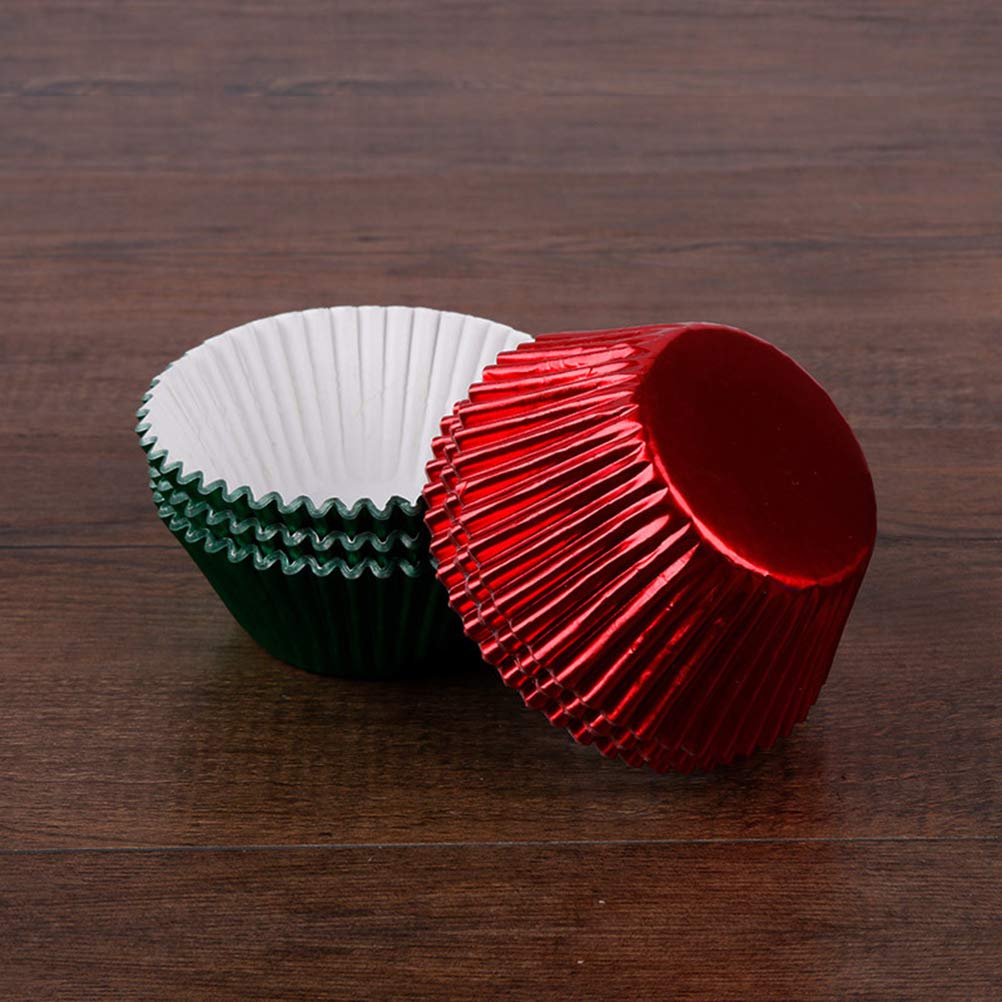 DOITOOL 200 Pcs Disposable Dessert Cups - Eco-Friendly Paper Baking Liners for Cupcakes, Muffins & Candy - Perfect for Parties, Weddings & Home Baking (2.5 Inch)