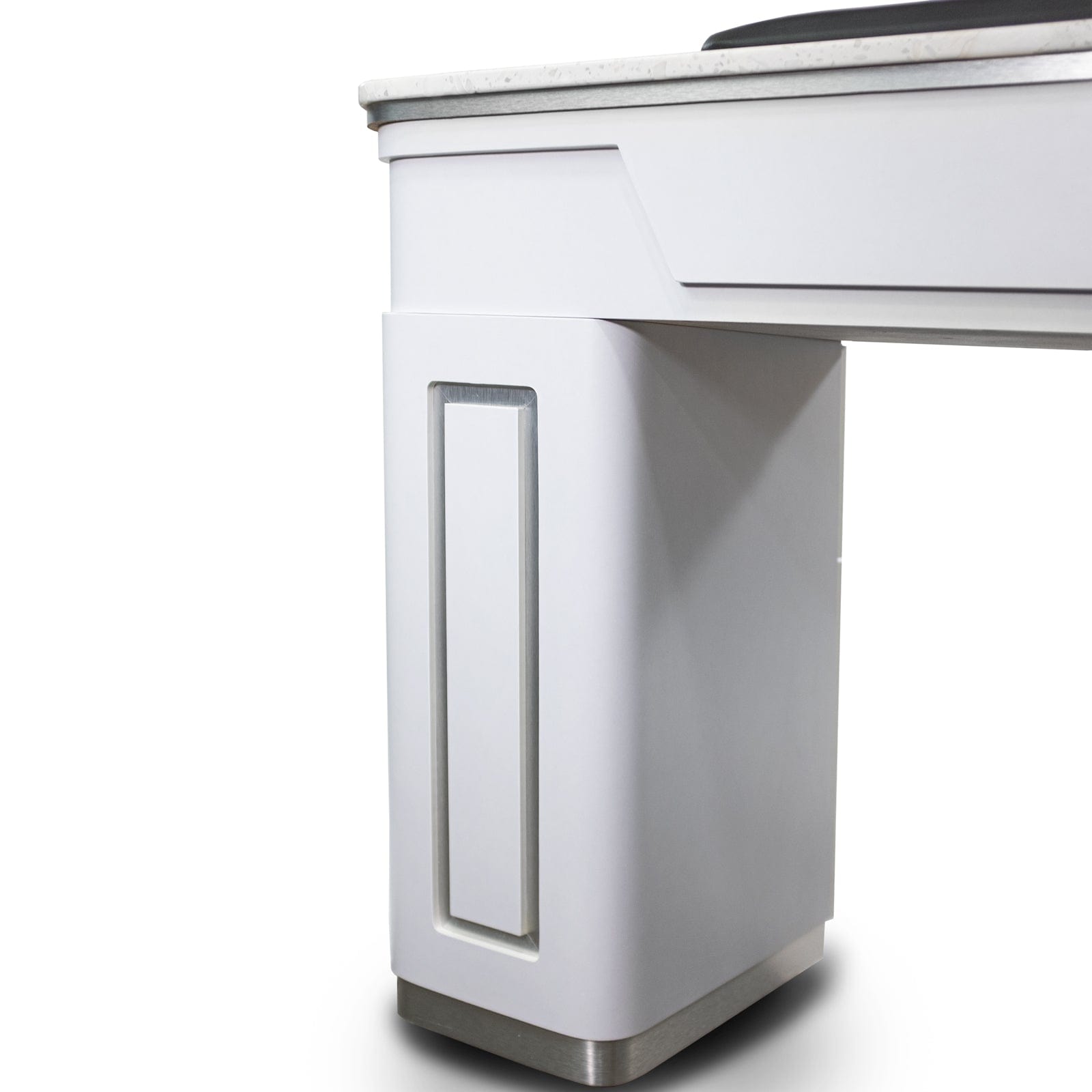 Professional Napa Manicure Table for Salon & Spa - Portable Nail Art Station with Adjustable Height & Storage - Perfect for Home, Salon, and Mobile Nail Technicians