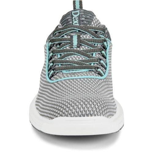 Dexter Women's Robin Grey/Blue Right Hand Bowling Shoes - Comfortable & Durable for League Play & Casual Bowling