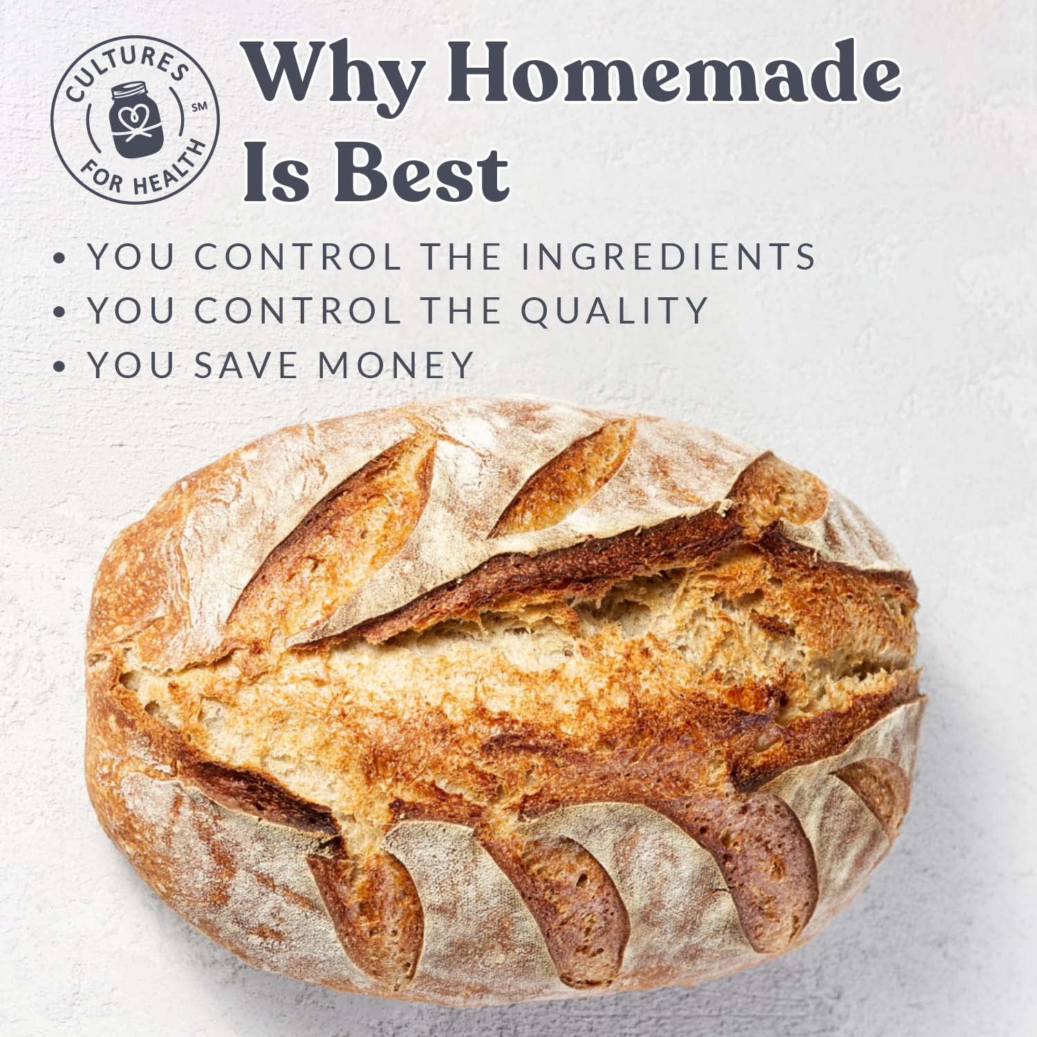 San Francisco Sourdough Starter Culture Kit - Non-GMO Heirloom Live Culture for Homemade Artisan Bread | Easy Recipe Included | Perfect for Baking Fresh Sourdough at Home
