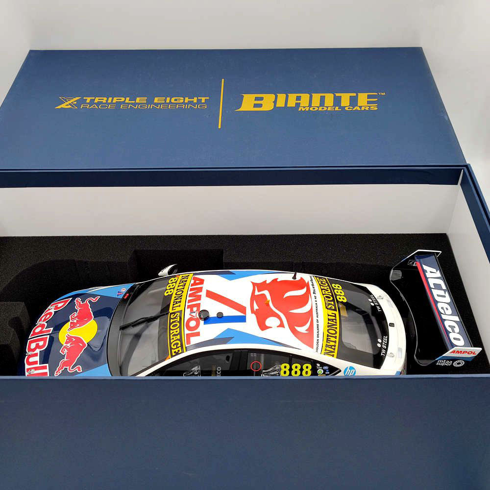 1/12 Scale Red Bull Holden ZB Commodore V8 2020 Bathurst 1000 #888 Resin Model Car - Collectible Racing Toy Gift for Car Enthusiasts - Perfect for Display, Racing Collections, and Birthday Presents