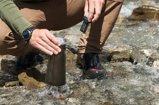 Katadyn BeFree Water Filter 1.0L - Portable Microfilter for Hiking, Camping & Travel - Lightweight & Fast Flow - BPA Free - Black