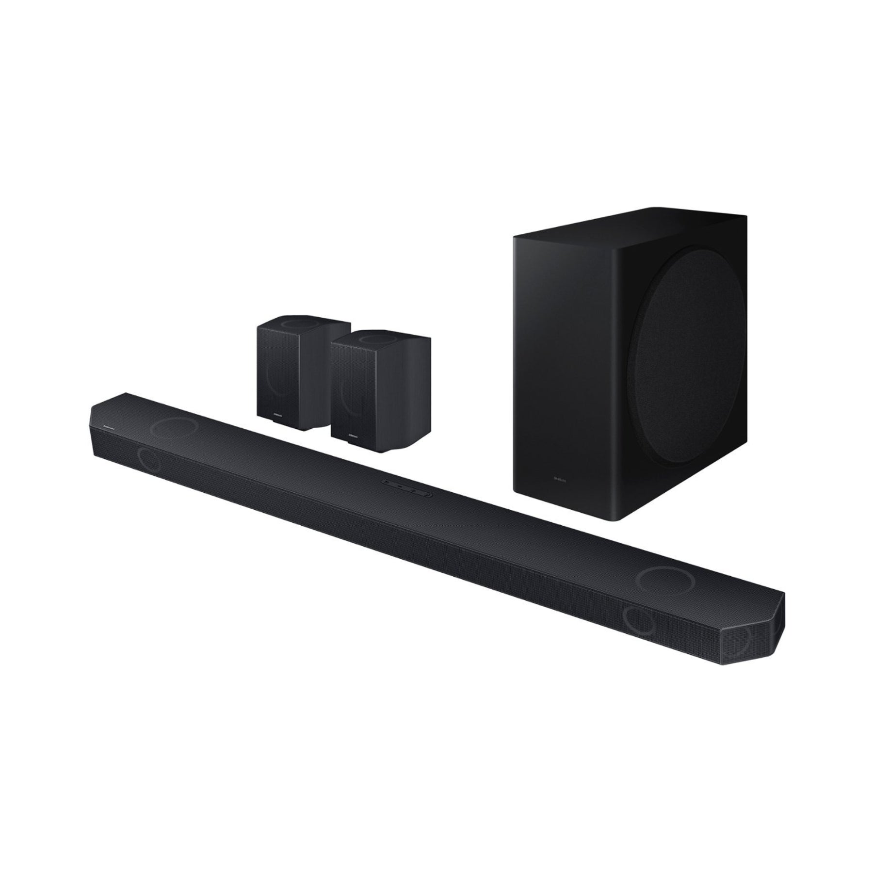 Samsung HW-Q910D/ZA 9.1.2 Channel Wireless Dolby Atmos Soundbar with Rear Speakers - Immersive Home Theater Audio for Movies, Music & Gaming