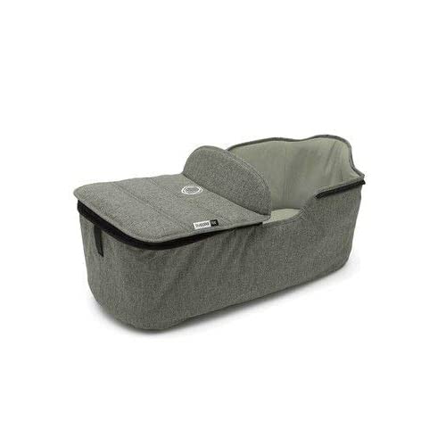 Bugaboo Fox Bassinet Fabric Set - Green Melange | Premium Replacement Covers for Baby Stroller | Perfect for Outdoor Walks, Travel & Nursery Decor