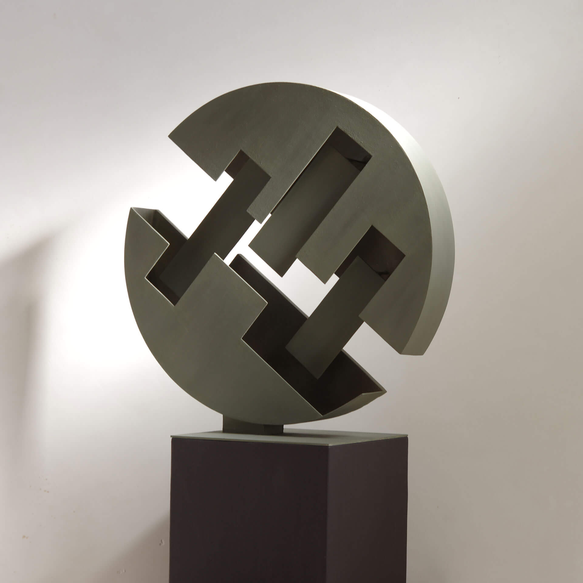 Deep Space Steel Sculpture - Modern Art Decor for Home, Office & Gifts - Perfect for Sci-Fi Lovers & Space Enthusiasts