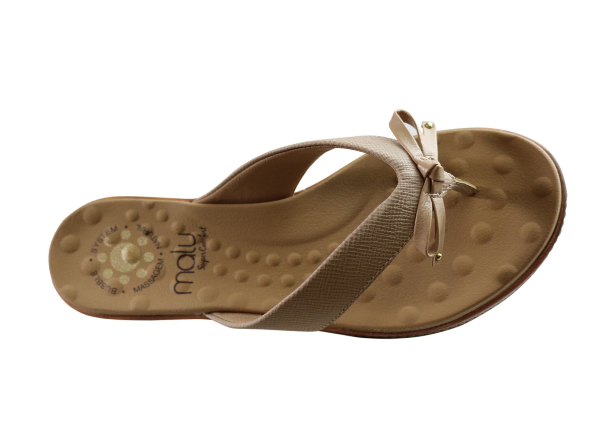 Malu Supercomfort Hartley Women's Comfort Thongs Sandals - Brazilian Made Flip Flops for Beach, Pool & Summer Vacation