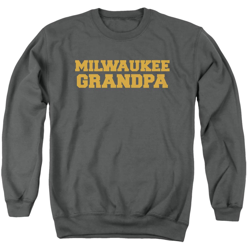 University of Wisconsin-Milwaukee Official Grandpa Unisex Adult Crewneck Sweatshirt | UWM Alumni Apparel | Comfortable College Sweater for Campus, Gameday & School Spirit
