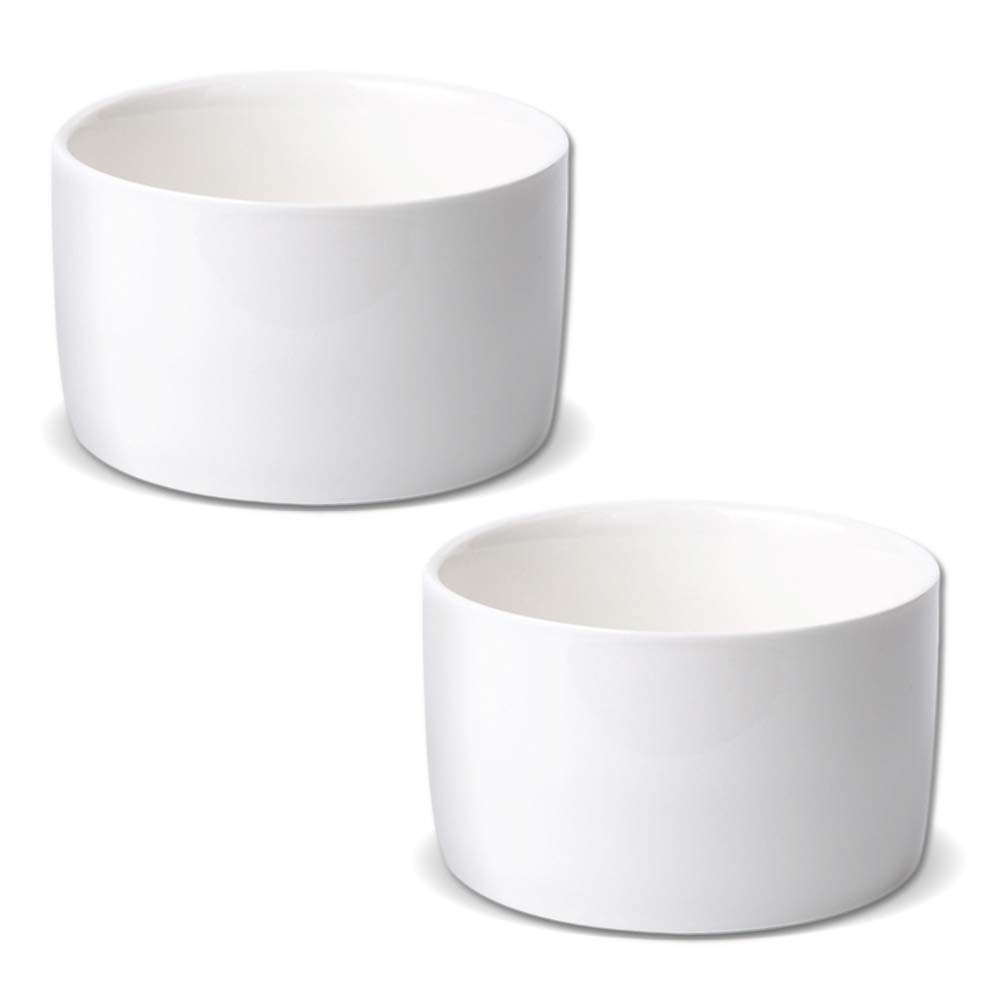 Ornerx Ceramic Succulent Pots with Drainage Hole - Modern Planters for Indoor Plants, Succulents, Cacti & Herbs - Perfect for Home Decor, Office Desk & Garden Display