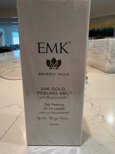 24K Gold Exfoliating Gel - Luxury Face Scrub for Glowing Skin | Gentle Exfoliator for Sensitive & Dry Skin | Perfect for Daily Skincare Routine & Spa Night