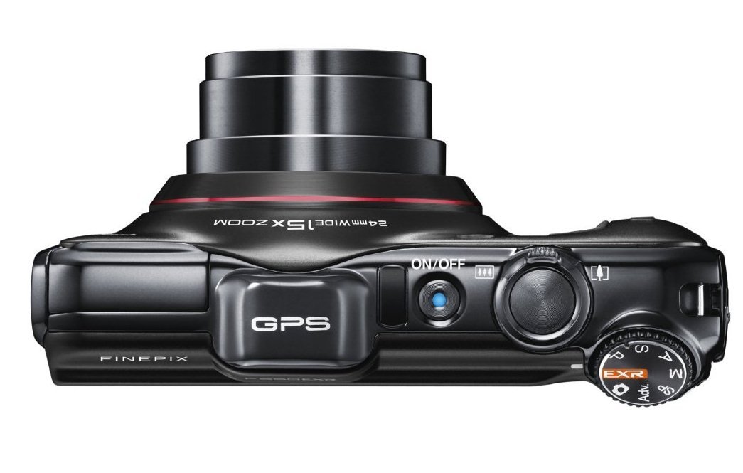 Fujifilm FinePix F550 EXR 16MP Digital Camera with 15x Optical Zoom - Black | Compact Travel Camera for Vacation, Outdoor Adventures & Family Photography