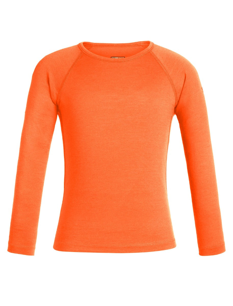 Icebreaker Kids' Merino 200 Oasis Thermal Top for Boys & Girls - Warm Base Layer for Cold Weather - Perfect for Hiking, Skiing & Outdoor Adventures - Size 11-12 Years Only