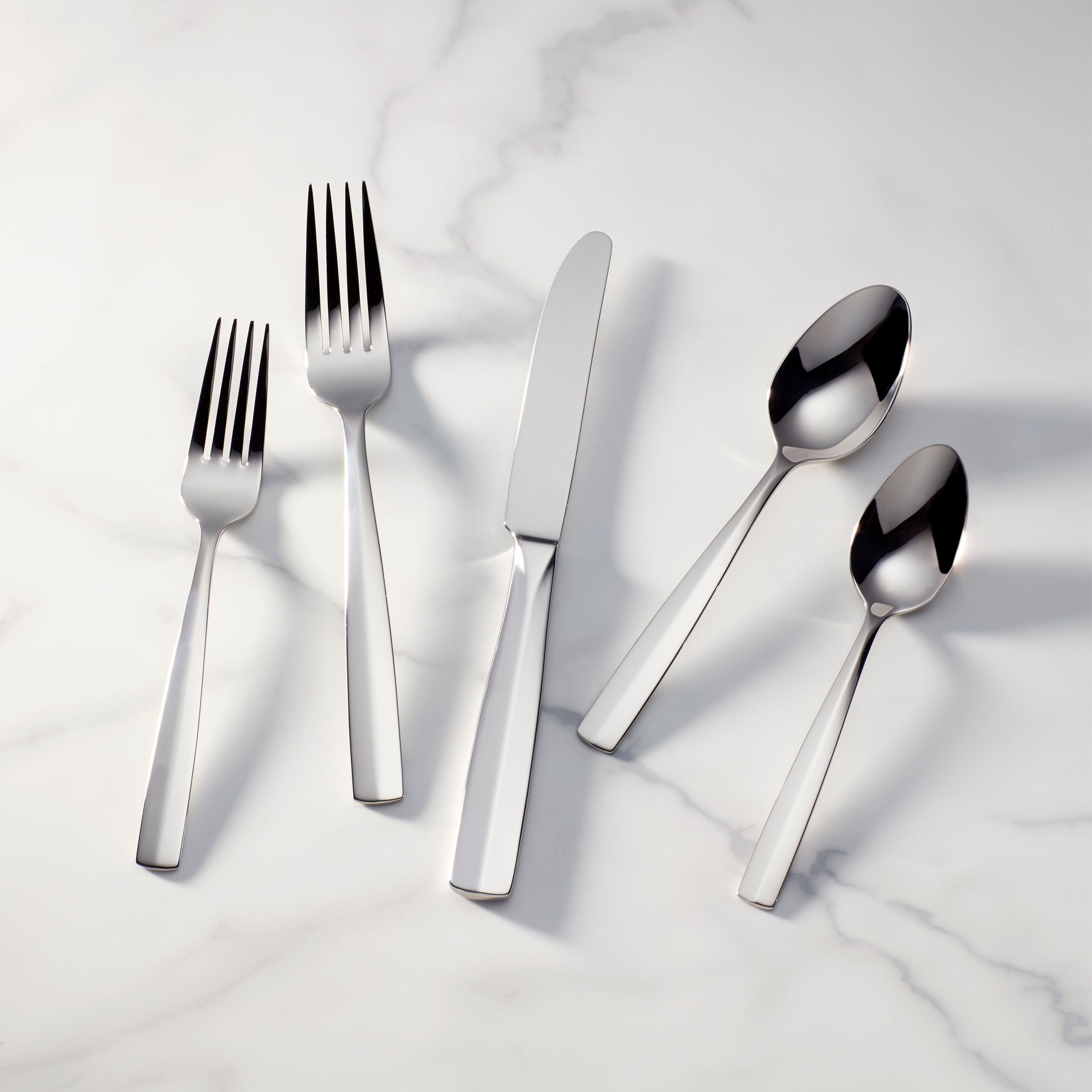 Premium 65-Piece Flatware Set - Stainless Steel Silverware for 12 Place Settings - Elegant Dining Utensils for Everyday Use & Special Occasions