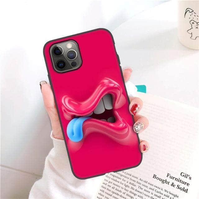 Funny Face iPhone 13 Case - Cute Protective Phone Cover for iPhone 13 with Unique Design - Perfect for Daily Use, Gifts, and Adding Personality to Your Device