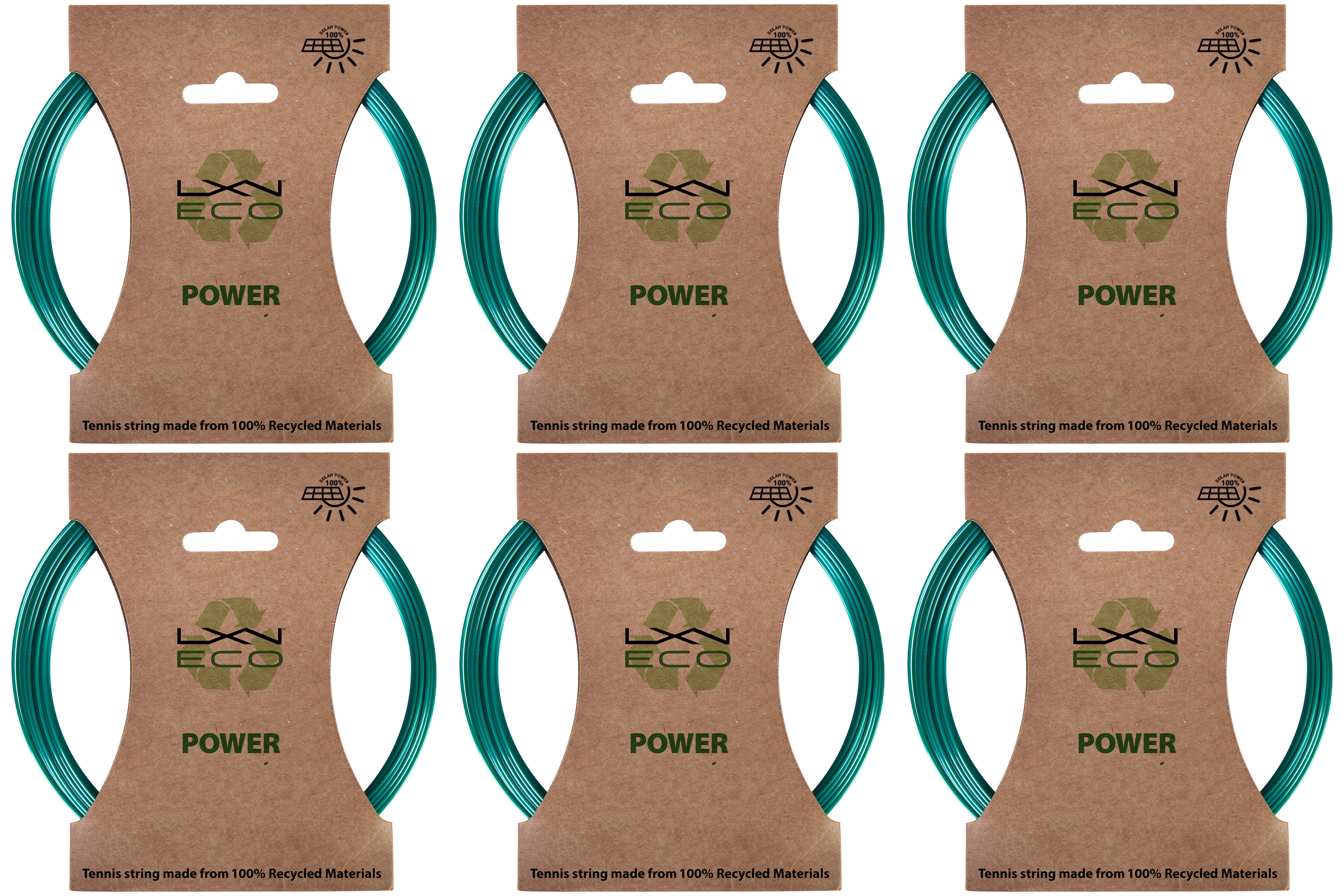 Luxilon ECO Power Tennis String - High Performance, Durable & Eco-Friendly | Perfect for Competitive Play & Training