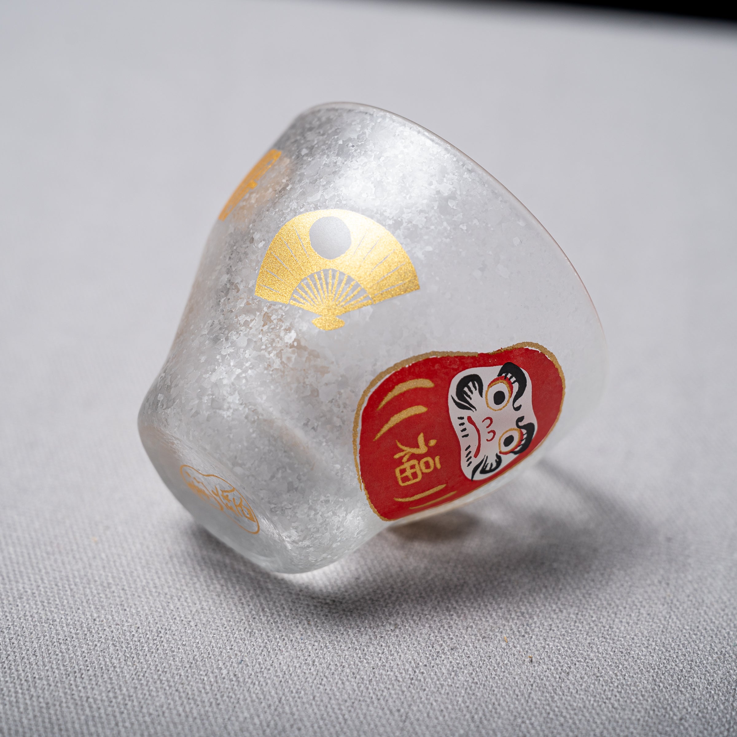Lucky Charms Sake Cup - Daruma Ceramic Cup for Japanese Sake & Tea | Perfect for Traditional Japanese Celebrations, Gift Giving & Home Decor