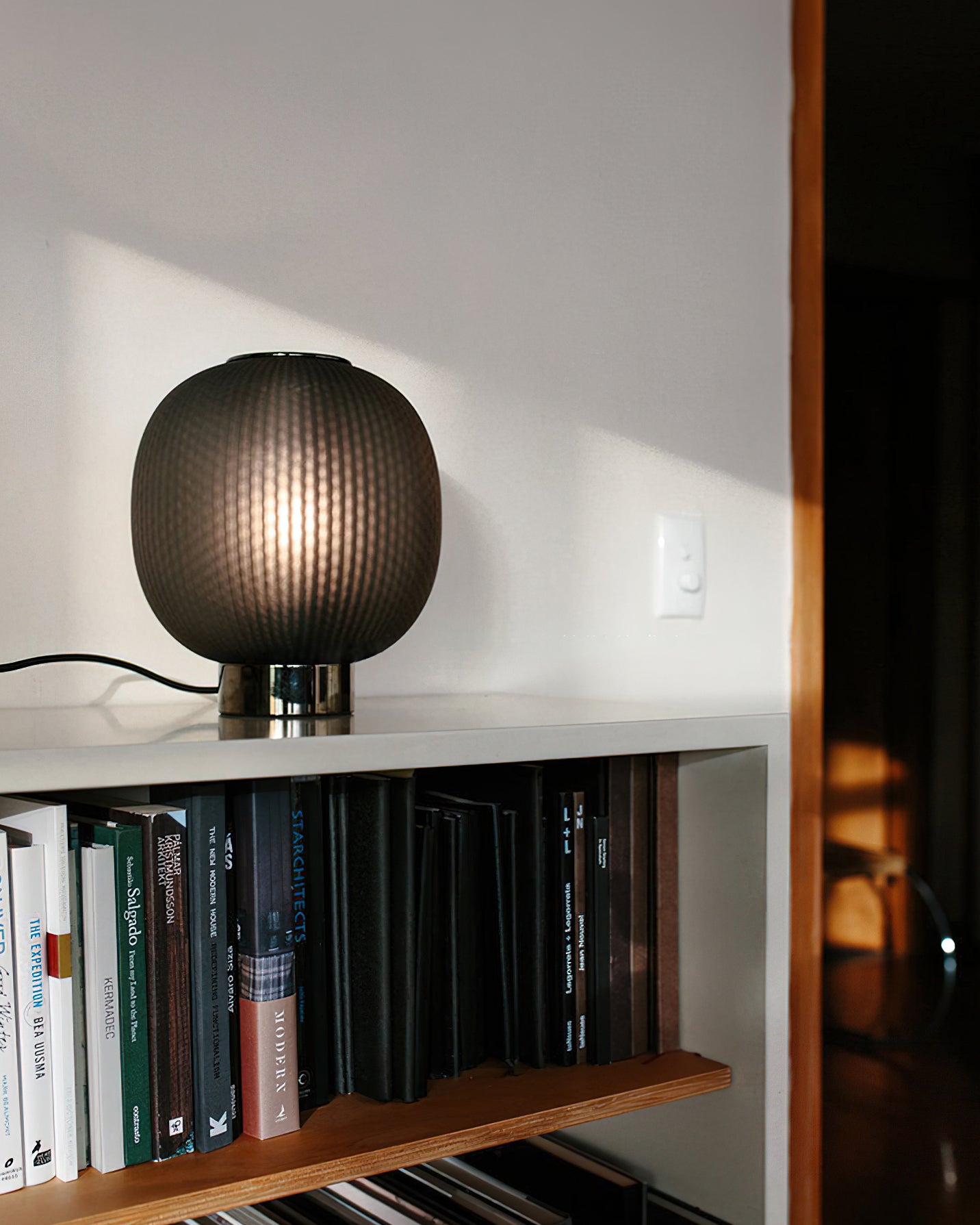 Bloom Glass Table Lamp - Modern & Elegant Home Decor for Bedroom, Living Room, Office | Soft Ambient Lighting for Reading & Relaxation