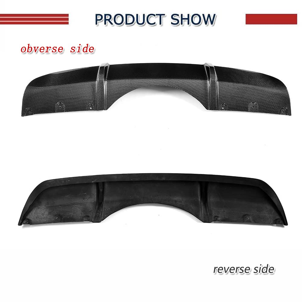Carbon Fiber Rear Diffuser for BMW X5 F15 (2014-2018) - Compatible with xDrive35i, xDrive50i & M Sport Models - Rear Bumper Lip Spoiler & Splitters - Enhances Aerodynamics & Sporty Look - Perfect for Car Enthusiasts & Performance Upgrades