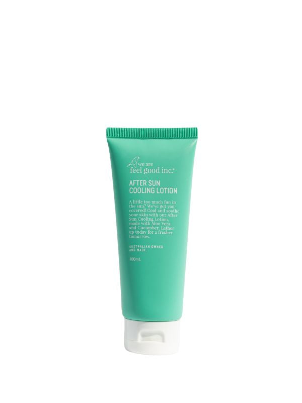 After Sun Cooling Lotion with Aloe Vera & Vitamin E - Soothing Moisturizer for Sunburn Relief - Perfect for Post-Sun Care, Beach Days & Outdoor Activities